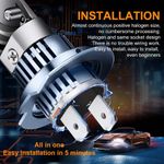 Auto si Moto - Electrice auto - Iluminare si semnalizare - Becuri auto - Set 2 Becuri H7 LED cu Lupa, SUPER CSP, Putere 150W si 27.000 Lumeni, CANBUS Cu cipuri CSP 7035, 6000K Alb Rece - Infinity.ro