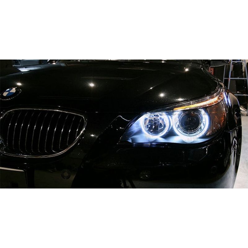 Auto si Moto - Electrice auto - Iluminare si semnalizare - Becuri auto - Set 2 Becuri Led Marker Angel Eyes BMW Seria 1 E87, Seria 5 E39, Seria 5 E60, E61, E63, E64, E65, E66, X5 E53, E83, X3 - Infinity.ro