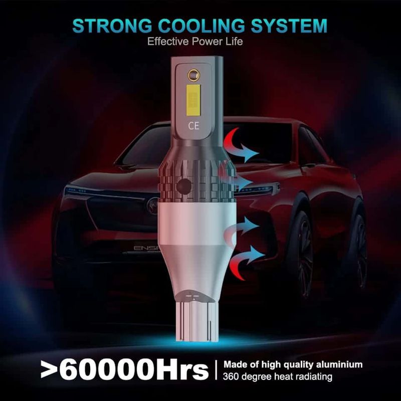 Auto si Moto - Electrice auto - Iluminare si semnalizare - Becuri auto - Bec Auto LED T15 / W16W, Canbus, 1200LM, 6500K, Plug and Play, Fara Polaritate, 12V, Durata de Viata 60.000 Ore AutoREY® - Infinity.ro