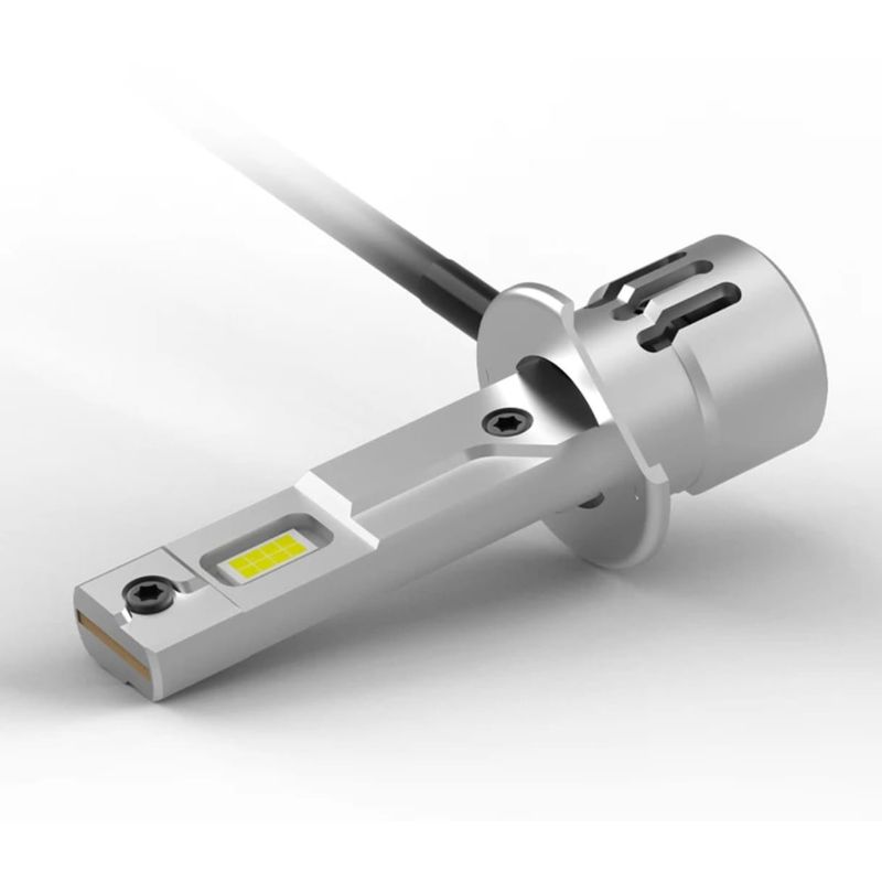Auto si Moto - Electrice auto - Iluminare si semnalizare - Becuri auto - Set 2 becuri LED H3, 55W, Canbus PRO AutoREY® lumina alb-rece, 25.000 Lumeni, Ventilator inclus - Infinity.ro