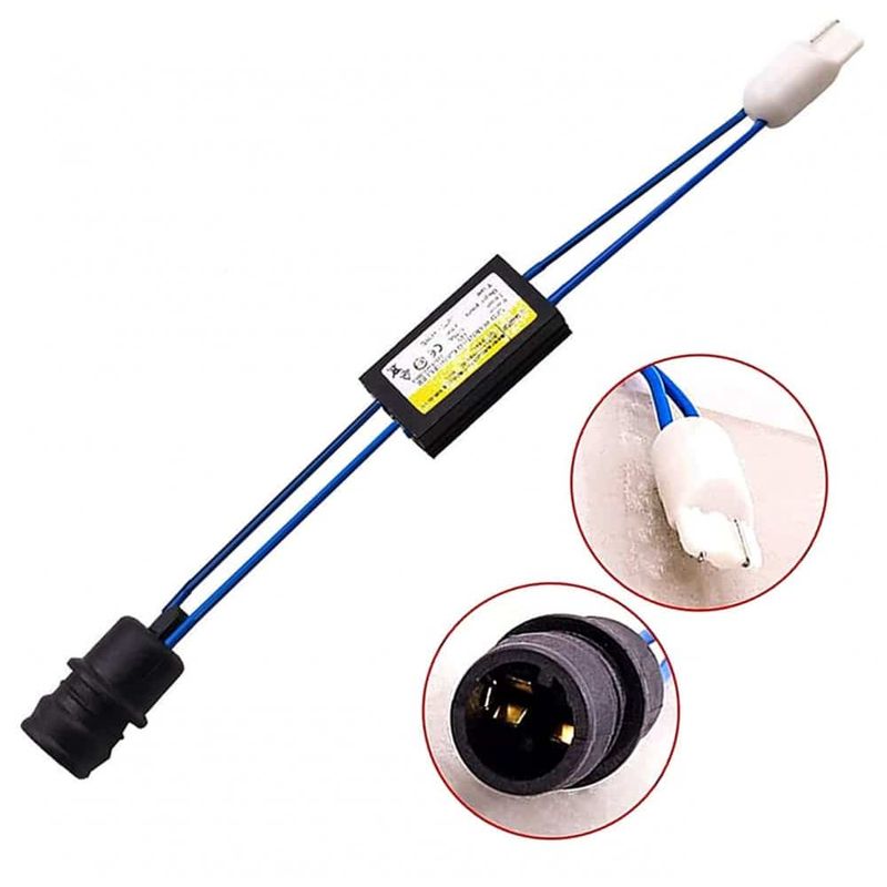 Auto si Moto - Electrice auto - Iluminare si semnalizare - Becuri auto - Set 2 Anulatoare eroare Led T10 (W5W) 12V - 3,2W cu baza flexibila din cauciuc, Canbus AutoREY® - Infinity.ro