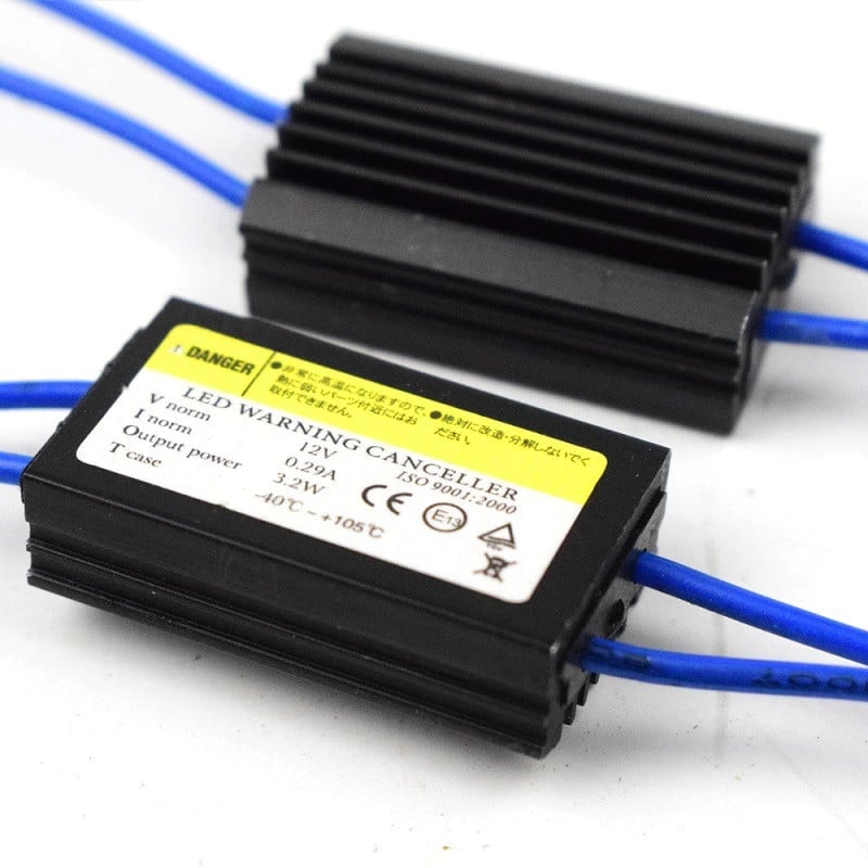 Auto si Moto - Electrice auto - Iluminare si semnalizare - Becuri auto - Set 2 Anulatoare eroare Led T10 (W5W) 12V - 3,2W cu baza flexibila din cauciuc, Canbus AutoREY® - Infinity.ro