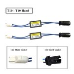 Auto si Moto - Electrice auto - Iluminare si semnalizare - Becuri auto - Set 2 Anulatoare eroare Led T10 (W5W) 12V - 3,2W cu baza flexibila din cauciuc, Canbus AutoREY® - Infinity.ro