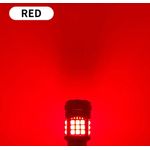 Auto si Moto - Electrice auto - Iluminare si semnalizare - Becuri auto - Bec LED pentru Stop sau Frana P21W / BA15S / 1156, Pini Egali, 30W, 2800LM, Culoare Rosu Ventilator Integrat, Canbus 12V - Infinity.ro