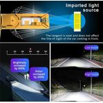 Auto si Moto - Electrice auto - Iluminare si semnalizare - Becuri auto - Set 2 Becuri LED Auto H8/H11 Canbus PRO, SUPER CSP, Putere 270W si 27.000 Lumeni, CANBUS Cipuri CSP 4575, 6000K Alb Rece - Infinity.ro