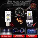 Auto si Moto - Electrice auto - Iluminare si semnalizare - Becuri auto - Set 2 Becuri LED D4S/R Auto, 75w, 30.000 Lumeni, Lumina Alba 6500K, 12-24 Volti, CSP, Canbus, Radiator Aluminiu - Infinity.ro