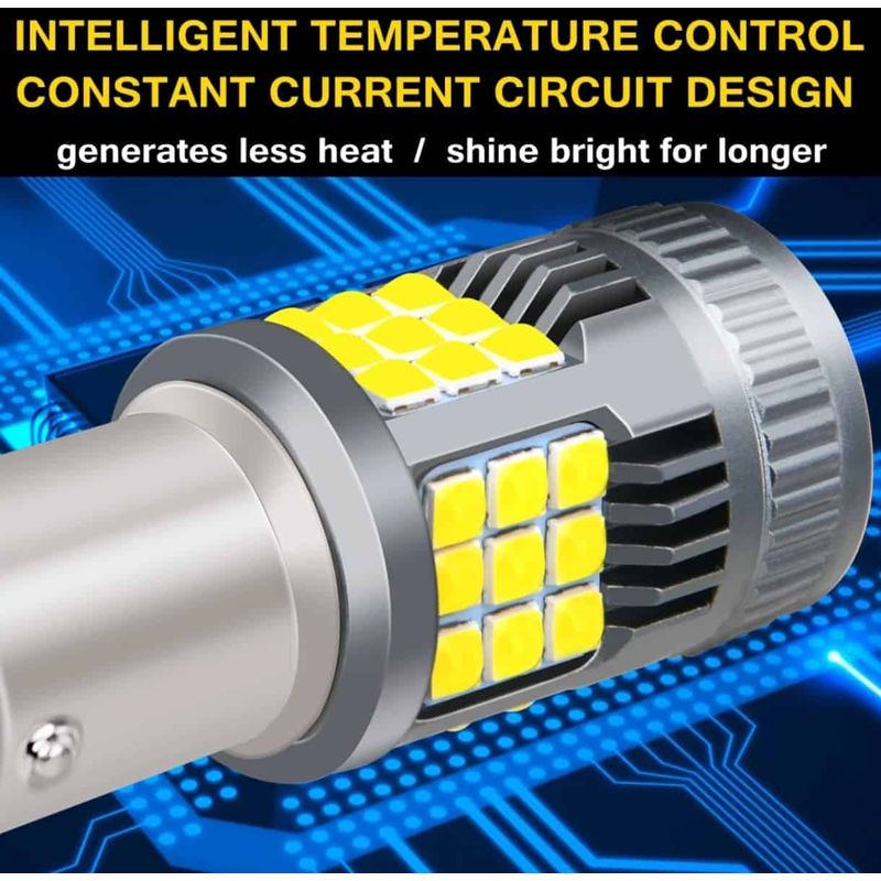 Auto si Moto - Electrice auto - Iluminare si semnalizare - Becuri auto - Bec LED Marsarier P21W / BA15S / 1156, DRL Lumini de Zi, 30W, 2800LM, 6000K Alb Rece, Ventilator Integrat, Canbus 12V - Infinity.ro