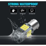 Auto si Moto - Electrice auto - Iluminare si semnalizare - Becuri auto - Bec LED Marsarier P21W / BA15S / 1156, DRL Lumini de Zi, 30W, 2800LM, 6000K Alb Rece, Ventilator Integrat, Canbus 12V - Infinity.ro