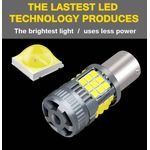 Auto si Moto - Electrice auto - Iluminare si semnalizare - Becuri auto - Bec LED Marsarier P21W / BA15S / 1156, DRL Lumini de Zi, 30W, 2800LM, 6000K Alb Rece, Ventilator Integrat, Canbus 12V - Infinity.ro