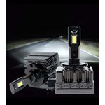 Auto si Moto - Electrice auto - Iluminare si semnalizare - Becuri auto - Set 2 Becuri LED D3S/R AutoREY® PRO 75W/bec 50.000 Lumeni Plug&Play pentru Far Auto, Conversie Xenon HID to LED Canbus - Infinity.ro