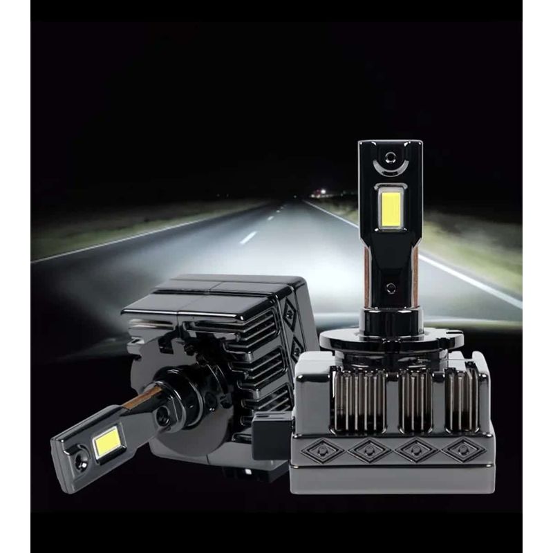 Auto si Moto - Electrice auto - Iluminare si semnalizare - Becuri auto - Set 2 Becuri LED D3S/R AutoREY® PRO 75W/bec 50.000 Lumeni Plug&Play pentru Far Auto, Conversie Xenon HID to LED Canbus - Infinity.ro