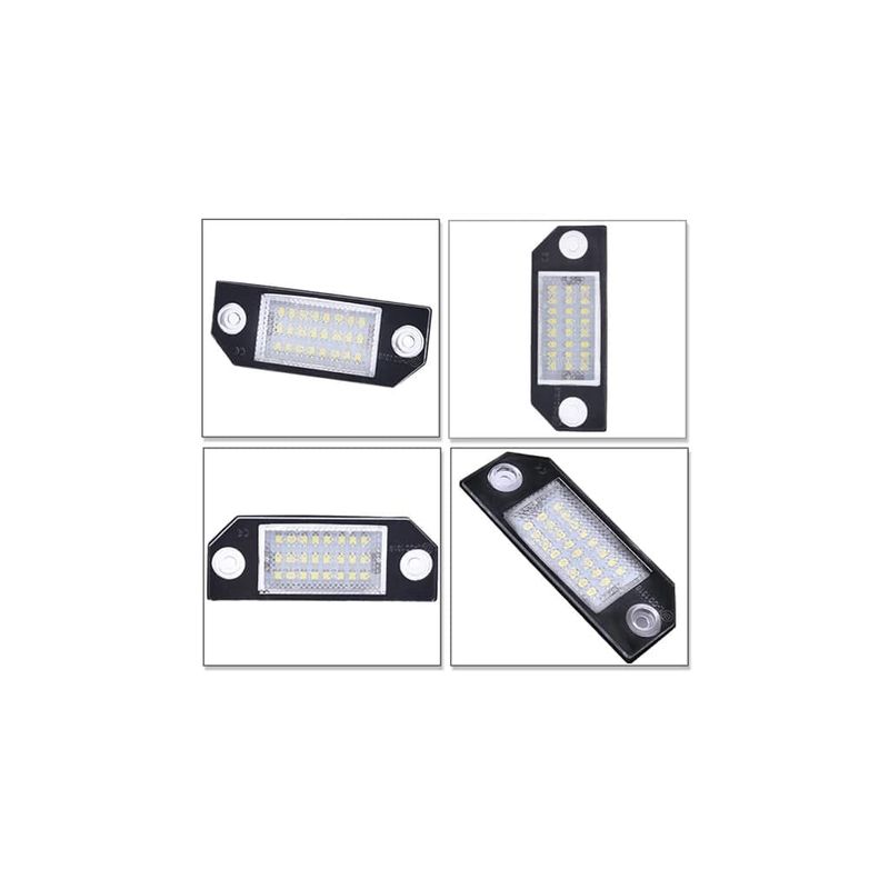 Auto si Moto - Electrice auto - Iluminare si semnalizare - Becuri auto - Set lampi LED numar dedicate Ford C-MAX Focus MK2 2003-2010 - Infinity.ro