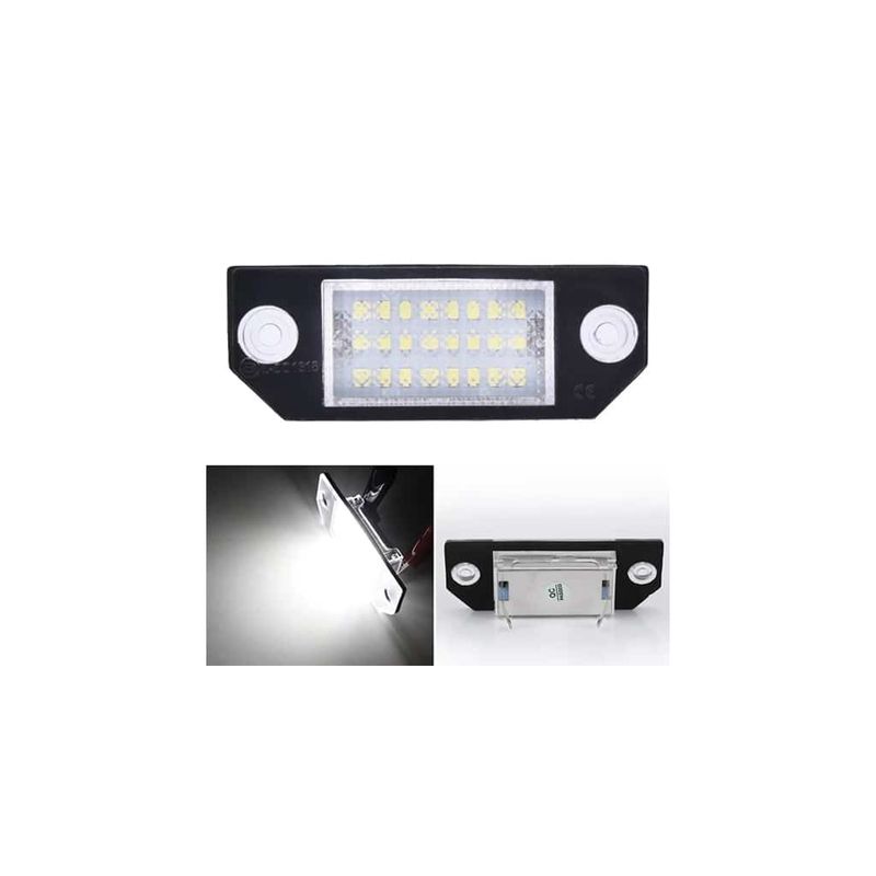 Auto si Moto - Electrice auto - Iluminare si semnalizare - Becuri auto - Set lampi LED numar dedicate Ford C-MAX Focus MK2 2003-2010 - Infinity.ro