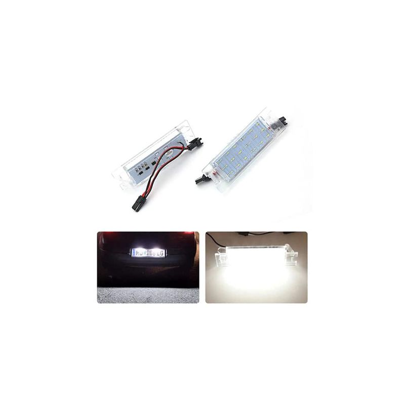 Auto si Moto - Piese auto si accesorii - Caroserie - Faruri, stopuri si proiectoare - Set lampi LED numar dedicate Opel Astra H J Corsa D Insignia Zafira B - Infinity.ro