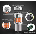 Auto si Moto - Electrice auto - Iluminare si semnalizare - Becuri auto - Bec LED T20 / W21W / 7440 Pozitie sau Frana, 30W, 2800LM, Culoare Rosu, Ventilator Integrat, Canbus pentru Stop 12V - Infinity.ro