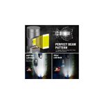 Auto si Moto - Electrice auto - Iluminare si semnalizare - Becuri auto - Set 2 becuri LED H8 / H11, 55W,  lumina alb-rece, 25.000 Lumeni, Fara cablu si ventilator inclus - Infinity.ro