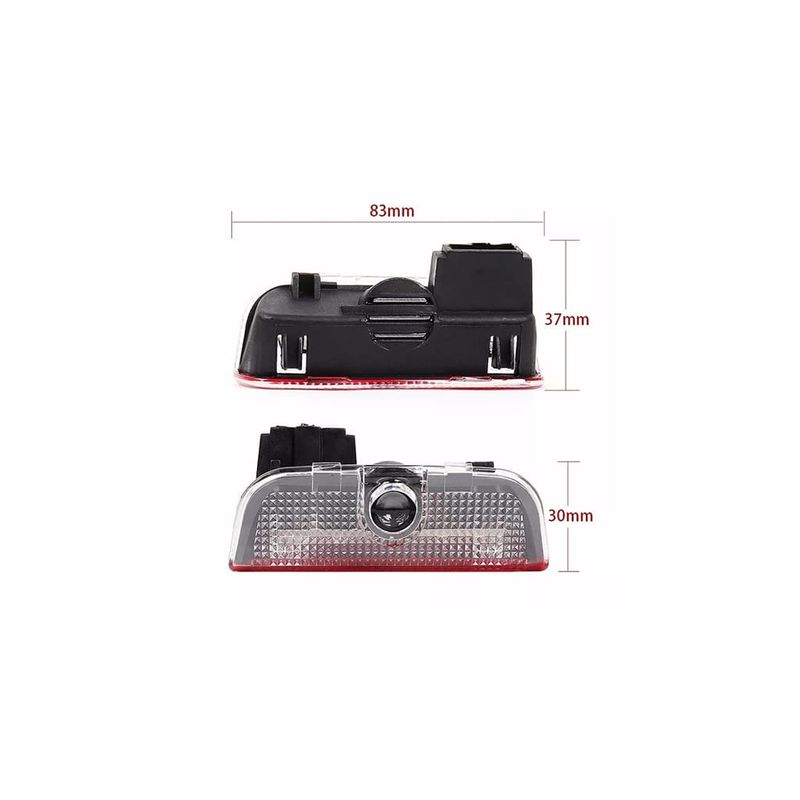 Auto si Moto - Electrice auto - Iluminare si semnalizare - Lumini ambientale - Set Lampi Logo Portiere Holograme VW Passat B6, B7, CC, Golf 5, 6, 7, Touareg , Plug and Play - Infinity.ro