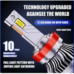 Auto si Moto - Electrice auto - Iluminare si semnalizare - Becuri auto - Set Becuri LED Auto HB4 / 9006 AutoREY® SUPER CSP, Putere 136W si 30.000 Lumeni Cu cipuri CSP 6000K Alb Rece, Canbus - Infinity.ro