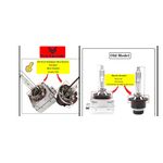 Auto si Moto - Electrice auto - Iluminare si semnalizare - Becuri auto - Set 2 becuri xenon D3S Premium, soclu metalic Quick Start, Lumina Alb Rece 6000k, Bixenon, Faza lunga, Faza scurta - Infinity.ro