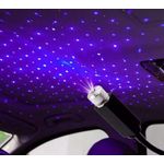 Auto si Moto - Electrice auto - Iluminare si semnalizare - Lumini ambientale - Laser Plafon Auto, Proiectie stele, Culoare Mov, Conectare prin  USB AutoREY® - Infinity.ro