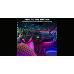 Auto si Moto - Electrice auto - Iluminare si semnalizare - Lumini ambientale - Lumini Ambientale Auto Kit interior LED RGB Conectare prin USB si Control din Aplicatie Intensitate Reglabila - Infinity.ro