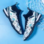 Sport si Outdoor - Echipament Sportiv - Incaltaminte sport - Pantofi sport - Ghete de fotbal MBrands, 8.4 cu glezna pentru teren sintetic, culoare alb cu negru 36 - Infinity.ro