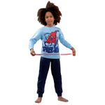 Fashion, accesorii si bijuterii/Copii/Lenjerie si pijamale copii/Pijamale copii - Pijamale copii Spiderman MV40M4209 98-104 CM Albastru 3-4 ani - Infinity.ro