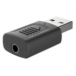 Auto si Moto - Electronice auto - Multimedia auto - Transmitator receptor audio 4 in 1 Techstar® M135, Bluetooth 5.0, Port USB, AUX 3.5 mm, Compatibil Home TV sau Auto - Infinity.ro