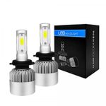 Auto si Moto - Electrice auto - Iluminare si semnalizare - Becuri auto - Set 2 LED-uri Auto Techstar® S2, H7, 36w, 4000 Lumeni, 6500K, AUTO, 12-24 Volti, COB, Canbus - Infinity.ro