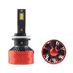Auto si Moto - Electrice auto - Iluminare si semnalizare - Becuri auto - Set 2 LED-Uri Auto Techstar® P14, H13, 120W, 18000 Lumeni, 6000K, 12-24V, Unghi Fascicul 360°, CSP 3570, Canbus - Infinity.ro