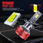 Auto si Moto - Electrice auto - Iluminare si semnalizare - Becuri auto - Set 2 LED-Uri Auto Techstar® P14, H13, 120W, 18000 Lumeni, 6000K, 12-24V, Unghi Fascicul 360°, CSP 3570, Canbus - Infinity.ro