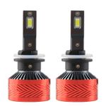 Auto si Moto - Electrice auto - Iluminare si semnalizare - Becuri auto - Set 2 LED-Uri Auto Techstar® P14, H13, 120W, 18000 Lumeni, 6000K, 12-24V, Unghi Fascicul 360°, CSP 3570, Canbus - Infinity.ro