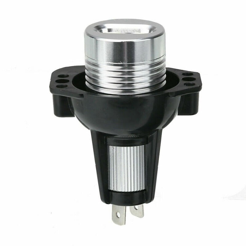 Auto si Moto - Electrice auto - Iluminare si semnalizare - Becuri auto - Set 2 LED-uri Marker Techstar® Angel Eyes, 6W, BMW E90,E91, 6500K, Aluminiu - Infinity.ro