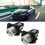 Auto si Moto - Electrice auto - Iluminare si semnalizare - Becuri auto - Set 2 LED-uri Marker Techstar® Angel Eyes, 6W, BMW E90,E91, 6500K, Aluminiu - Infinity.ro