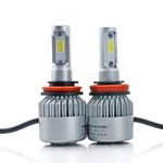 Auto si Moto - Electrice auto - Iluminare si semnalizare - Becuri auto - Set 2 LED-uri Auto Techstar® S2, H11/H8/H9, 36w, 4000 Lumeni, 6500K, AUTO, 12-24 Volti, COB, Canbus - Infinity.ro