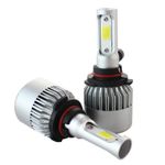 Auto si Moto - Electrice auto - Iluminare si semnalizare - Becuri auto - Set 2 LED-uri Auto Techstar® S2, HB3 9005, 36w, 4000 Lumeni, 6500K, AUTO, 12-24 Volti, COB, Canbus - Infinity.ro