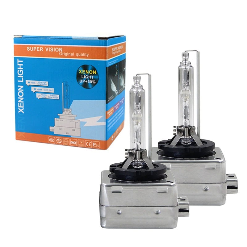 Auto si Moto - Electrice auto - Iluminare si semnalizare - Becuri auto - Becuri Xenon Techstar® SuperVision D1S, 6000K, 35w, +50% - Infinity.ro