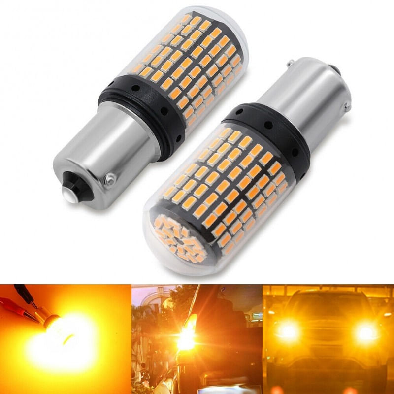 Auto si Moto - Electrice auto - Iluminare si semnalizare - Becuri auto - Bec Led Auto Techstar® BAU15S, PY21W, Galben, 12V, 800 lm - Infinity.ro