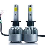 Auto si Moto - Electrice auto - Iluminare si semnalizare - Becuri auto - Set 2 LED-uri Auto Techstar® S2, H1, 36w, 4000 Lumeni, 6500K, AUTO, 12-24 Volti, COB, Canbus - Infinity.ro