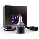 Auto si Moto - Electrice auto - Iluminare si semnalizare - Becuri auto - Set 2 LED-uri Auto Techstar® R10, 9012, 45w, 5000 Lumeni, 6500K, AUTO, 12-24 Volti, CSP, Canbus, Radiator Aluminiu - Infinity.ro
