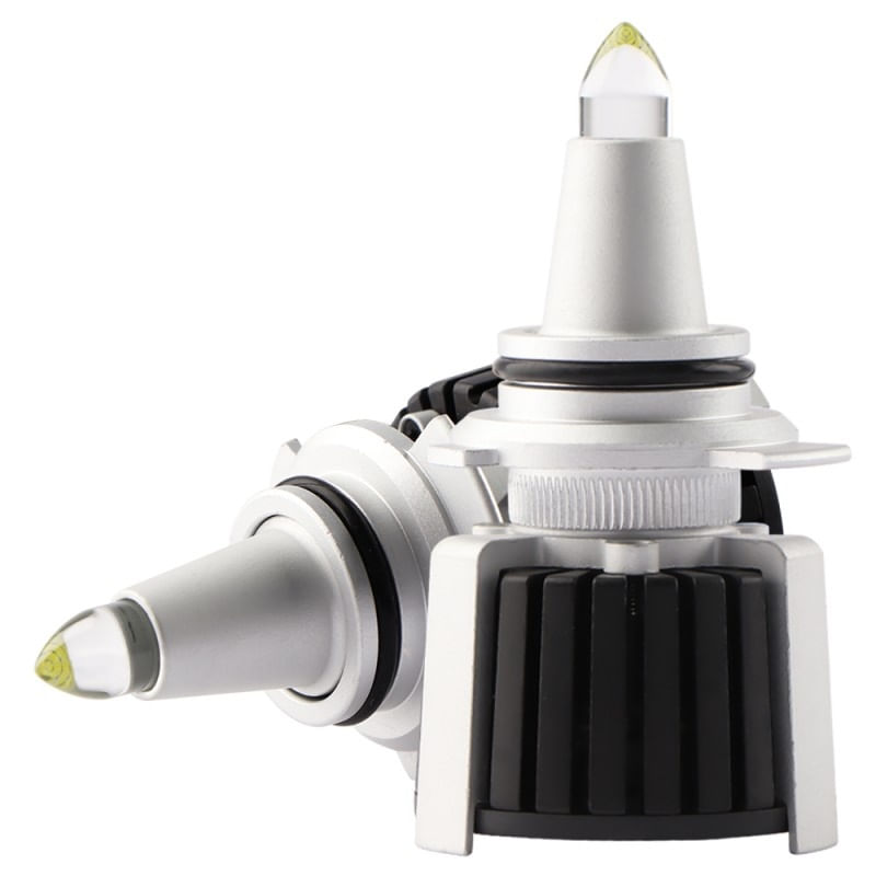 Auto si Moto - Electrice auto - Iluminare si semnalizare - Becuri auto - Set 2 LED-uri Auto Techstar® R10, 9012, 45w, 5000 Lumeni, 6500K, AUTO, 12-24 Volti, CSP, Canbus, Radiator Aluminiu - Infinity.ro