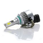 Auto si Moto - Electrice auto - Iluminare si semnalizare - Becuri auto - Set 2 LED-uri Auto Techstar® C6, 9006, 36w, 3800 Lumeni, 6500K, AUTO, 12-24 Volti, COB - Infinity.ro