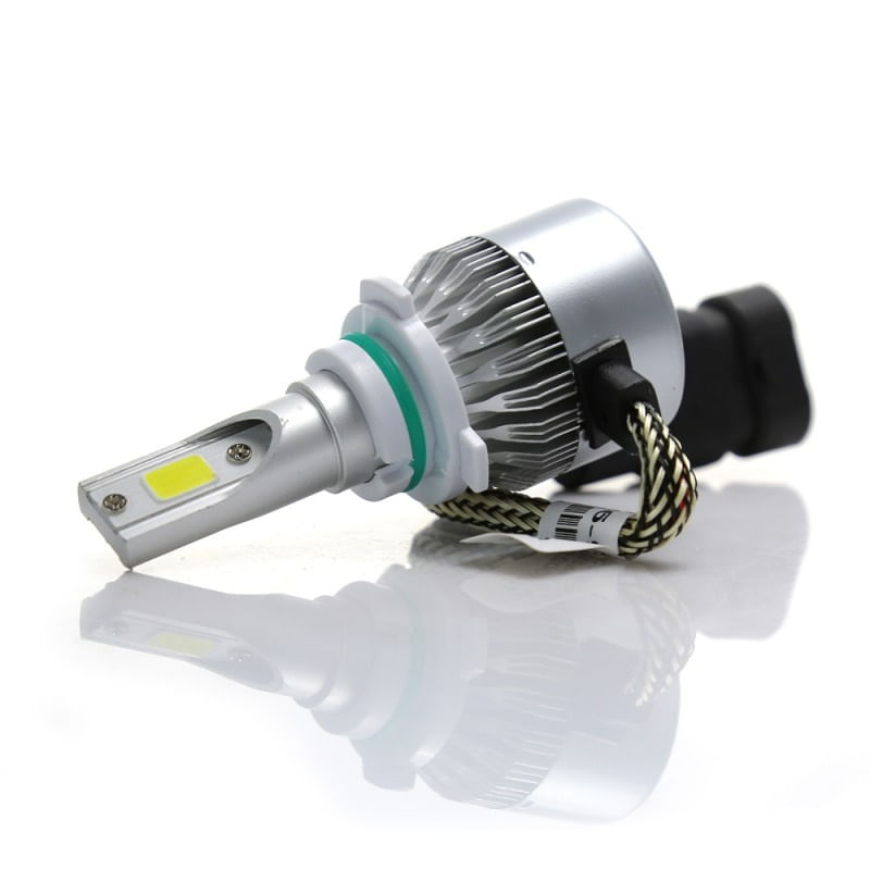 Auto si Moto - Electrice auto - Iluminare si semnalizare - Becuri auto - Set 2 LED-uri Auto Techstar® C6, 9006, 36w, 3800 Lumeni, 6500K, AUTO, 12-24 Volti, COB - Infinity.ro