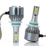 Auto si Moto - Electrice auto - Iluminare si semnalizare - Becuri auto - Set 2 LED-uri Auto Techstar® C6, 9006, 36w, 3800 Lumeni, 6500K, AUTO, 12-24 Volti, COB - Infinity.ro