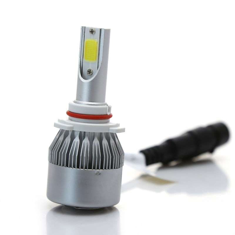 Auto si Moto - Electrice auto - Iluminare si semnalizare - Becuri auto - Set 2 LED-uri Auto Techstar® C6, 9005, 36w, 3800 Lumeni, 6500K, AUTO, 12-24 Volti, COB - Infinity.ro