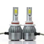 Auto si Moto - Electrice auto - Iluminare si semnalizare - Becuri auto - Set 2 LED-uri Auto Techstar® C6, 9005, 36w, 3800 Lumeni, 6500K, AUTO, 12-24 Volti, COB - Infinity.ro