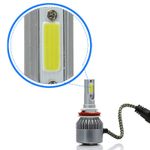 Auto si Moto - Electrice auto - Iluminare si semnalizare - Becuri auto - Set 2 LED-uri Auto Techstar® C6, H11/H8/H9, 36w, 3800 Lumeni, 6500K, AUTO, 12-24 Volti, COB - Infinity.ro