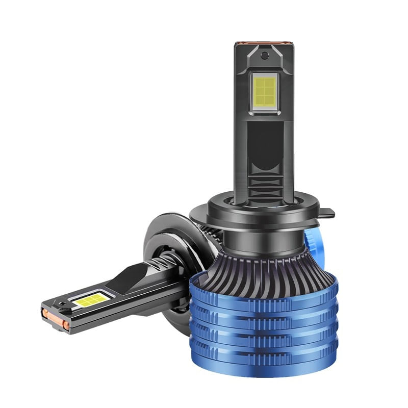 Auto si Moto - Electrice auto - Iluminare si semnalizare - Becuri auto - Set 2 LED-uri Auto Techstar® P41, H7, 100w, 16000 Lumeni, 6500K, AUTO, 12-24 Volti, CSP, Canbus, Miez Cupru, Radiator - Infinity.ro