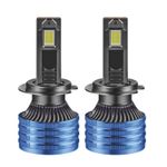 Auto si Moto - Electrice auto - Iluminare si semnalizare - Becuri auto - Set 2 LED-uri Auto Techstar® P41, H7, 100w, 16000 Lumeni, 6500K, AUTO, 12-24 Volti, CSP, Canbus, Miez Cupru, Radiator - Infinity.ro