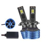 Auto si Moto - Electrice auto - Iluminare si semnalizare - Becuri auto - Set 2 LED-uri Auto Techstar® P41, H7, 100w, 16000 Lumeni, 6500K, AUTO, 12-24 Volti, CSP, Canbus, Miez Cupru, Radiator - Infinity.ro